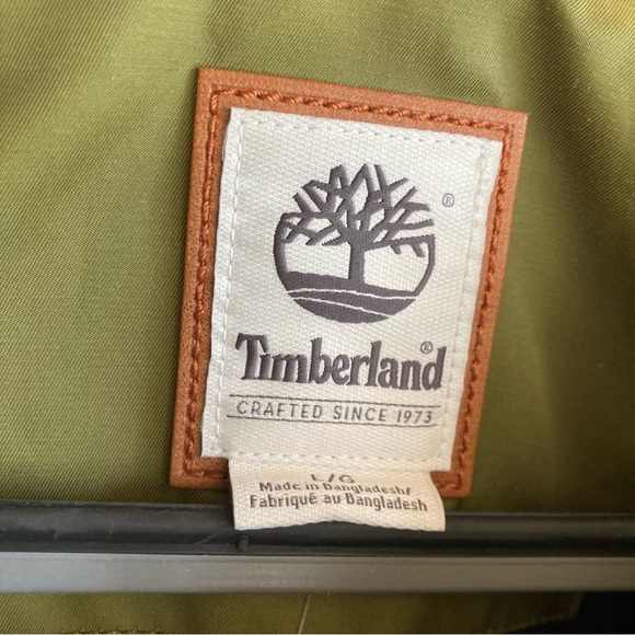 NWT Timberland Men’s M65 Mountain Jacket Green L - Picture 4 of 15